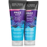 John Frieda Frizz Ease Dream Curls - Shampoo 1x 250 ml & Conditioner 1x 250 ml - Pakket