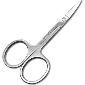 1 Stuk - Nagelschaar - Nagelknipper - Verzorging - RVS - Stevige Nagelschaar voor Vingernagels en Teennagels - Pedicure en Manicure Schaar - Gebogen snijvlak