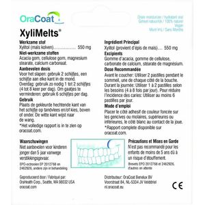 2x Xylimelts voor Droge Mond 40 stuks