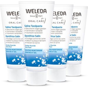 4x WELEDA Tandpasta Saline 75 ml