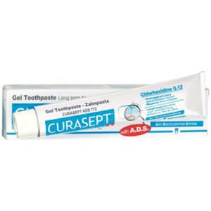 6x Curasept Gel-Tandpasta 0,12% CHX 75 ml