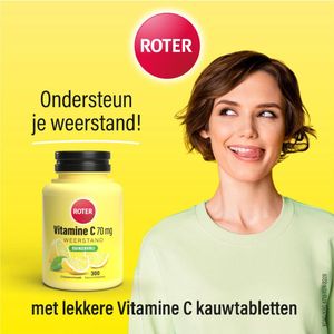 3x Roter Vitamine C 70mg Suikervrij 300 tabletten
