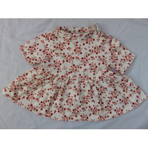 Jurkje met bloemetjes print Maat 80