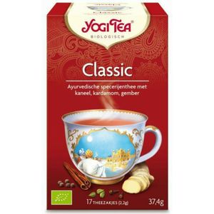 3x Yogi tea Classic Biologisch 17 stuks