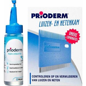 Prioderm Puur & Krachtig + Luizen- en Netenkam Pakket