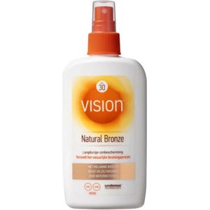 2x Vision Zonnebrand Natural Bronze SPF 30 185 ml