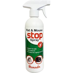 Ronada - Muizenverjager Spray - 500 ML - Vrij van Gif - Diervriendelijk