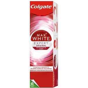 3x Colgate Max White Tandpasta Expert White 75 ml