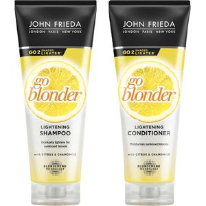 John Frieda - Sheer Blonde Go Blonder - Shampoo & Conditioner - 250 ml