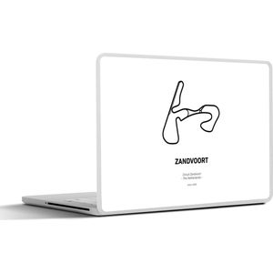 Laptop sticker - 13.3 inch - Formule 1 - Circuit - Zandvoort - 31x22,5cm - Laptopstickers - Laptop skin - Cover - F1 23