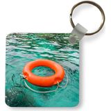 Sleutelhanger - Uitdeelcadeautjes - Reddingsboei - Oranje - Zee - Plastic