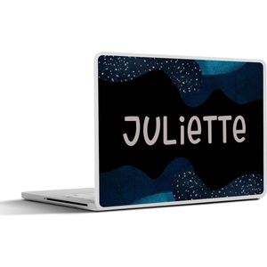 Laptop sticker - 17.3 inch - Juliette - Pastel - Meisje - 40x30cm - Laptopstickers - Laptop skin - Cover
