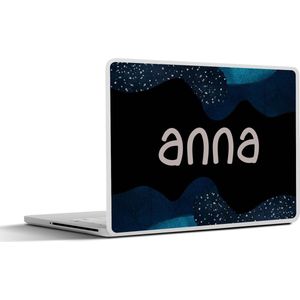 Laptop sticker - 11.6 inch - Anna - Pastel - Meisje - 30x21cm - Laptopstickers - Laptop skin - Cover