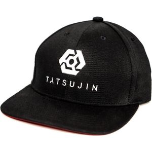 Tatsujin - Snapback Pet - One Size - Zwart/Rood