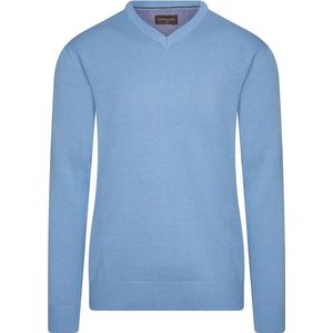 Cappuccino Italia - Heren Trui Pullover Sky - Blauw