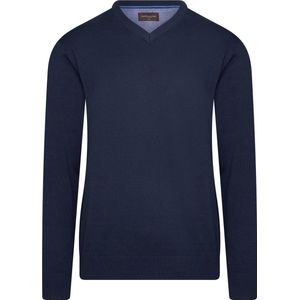 Cappuccino Italia - Pullover - Navy Blauw - Katoen/Acryl