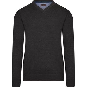 Cappuccino Italia - Heren Trui Pullover Charcoal - Grijs
