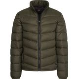 Cappuccino Italia - Heren Jas - Winter Jacket - Groen - Katoen