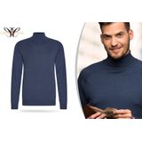 Cappuccino Italia - Heren Coltrui - Navy - Katoen/Acryl