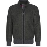 Cappuccino Italia - Heren Vest Bounded Jacket Antraciet - Grijs