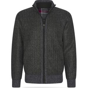 Cappuccino Italia - Heren Vest Bounded Jacket Antraciet - Grijs