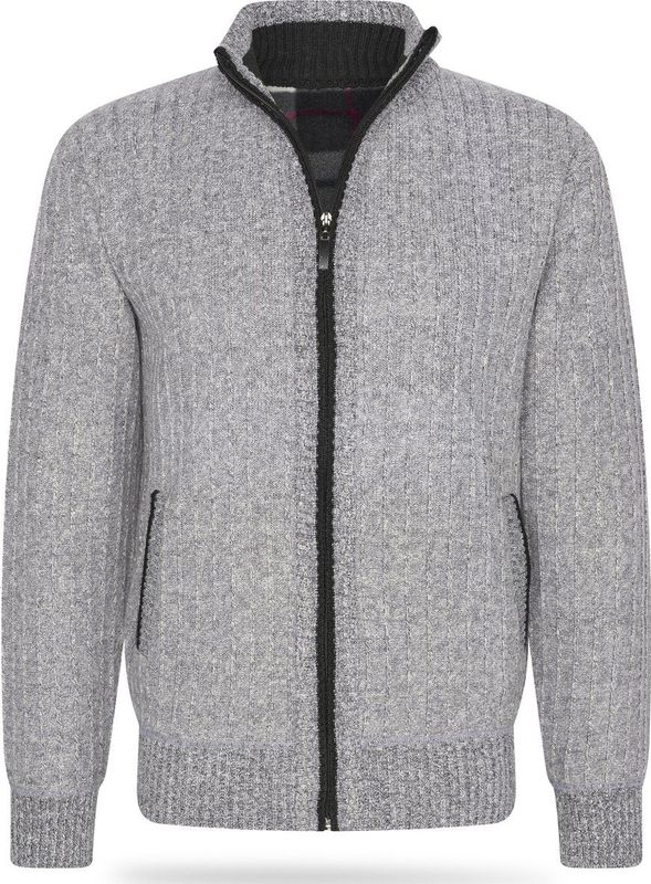 Cappuccino Italia Sweaters Bounded Jacket Grijs Grijs