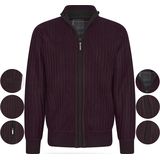 Cappuccino Italia - Bounded Jacket - Heren Vest - Burgundy Rood - Polyester