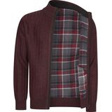 Cappuccino Italia - Bounded Jacket - Heren Vest - Burgundy Rood - Polyester