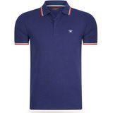 Cappuccino Italia - Heren Polo SS Polo Applique Pique - Wit - Maat S