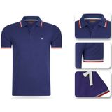 Cappuccino Italia - Heren Polo SS Polo Applique Pique - Wit - Maat S