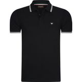Cappuccino Italia - Heren Polo SS Polo Applique Pique - Wit - Maat S