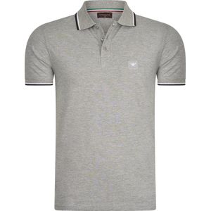 Cappuccino Italia Polo - Applique Pique in Katoen en Polyester