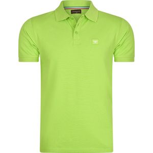 Cappuccino Italia - Heren Polo SS Polo Plain Pique - Groen
