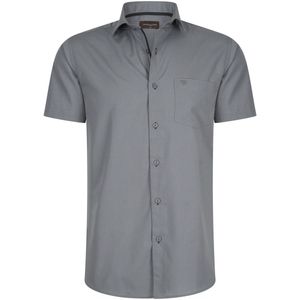 Cappuccino Italia - Palermo - Overhemd - Grijs - Katoen/Polyester