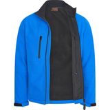 Cappuccino Italia - Heren Softshell Zip Jacket - Royal Blauw