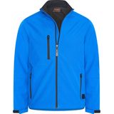 Cappuccino Italia - Heren Softshell Zip Jacket - Royal Blauw