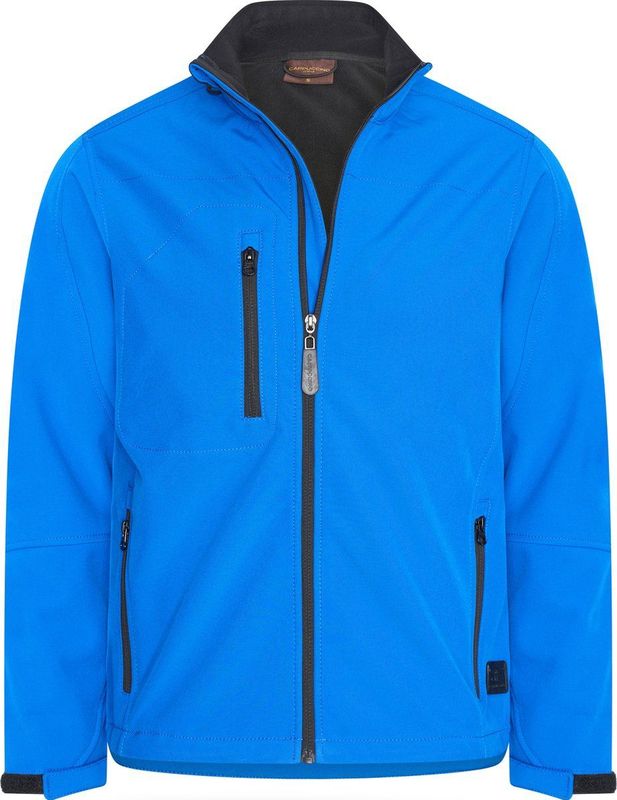Cappuccino Italia - Heren Softshell Zip Jacket - Royal Blauw
