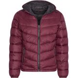 Cappuccino Italia - Heren Jas - Winter Hooded - Burgundy - Polyester
