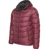 Cappuccino Italia - Heren Jas - Winter Hooded - Burgundy - Polyester