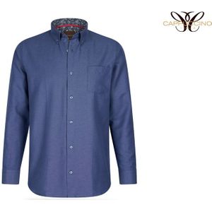 Cappuccino - Herenhemd - Navy - Regular Fit