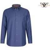Cappuccino - Herenhemd - Hemelsblauw - Regular Fit