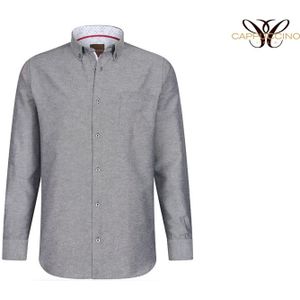 Cappuccino - Herenhemd - Grijs - XXL