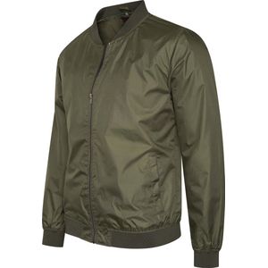 Cappuccino Italia - Heren Jas zomer Summer Jacket Olive - Groen