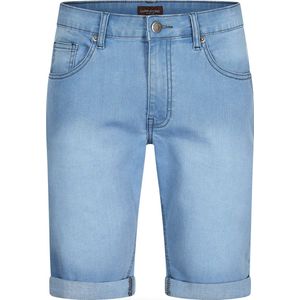 Cappuccino Italia - Heren Shorts Denim Short Light Wash - Blauw