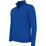 Cappuccino Italia - Heren Trui Bergamo Zip Pullover - Grijs