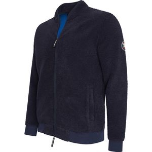 Cappuccino Italia - Heren Vest Sherpa Fleece Vest - Blauw