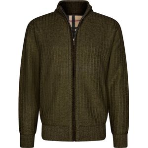 Cappuccino Italia - Heren Vest Bounded Jacket Zwart - Groen