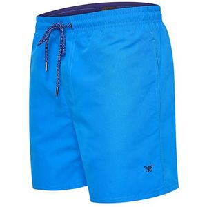 Cappuccino - Zwemshort - Koningsblauw - Droogt Razendsnel - Met Mesh Binnenbroek