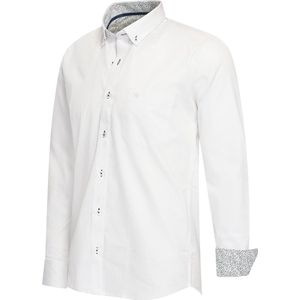 Cappuccino - Herenhemd - Katoen - Beige