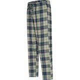 Heerlijk warme flanellen herenpyjama - Blauw